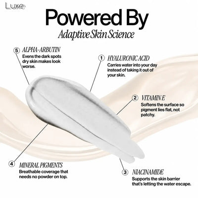 Luxe™ - Color Changing Foundation For Dry Skin Luxe Research US