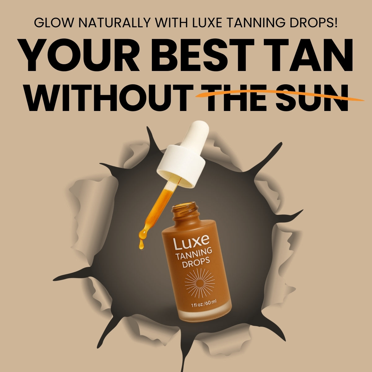 Luxe™ Tanning Drops -  Skin Glow Treatment
