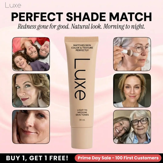 Luxe Foundation | Built For Uneven Redness & Skin Tone Luxe Research US