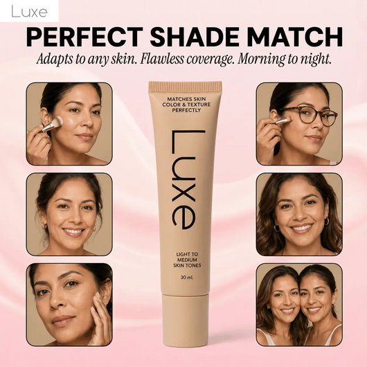 Luxe | Color Changing Foundation Medium Shades Luxe Research US